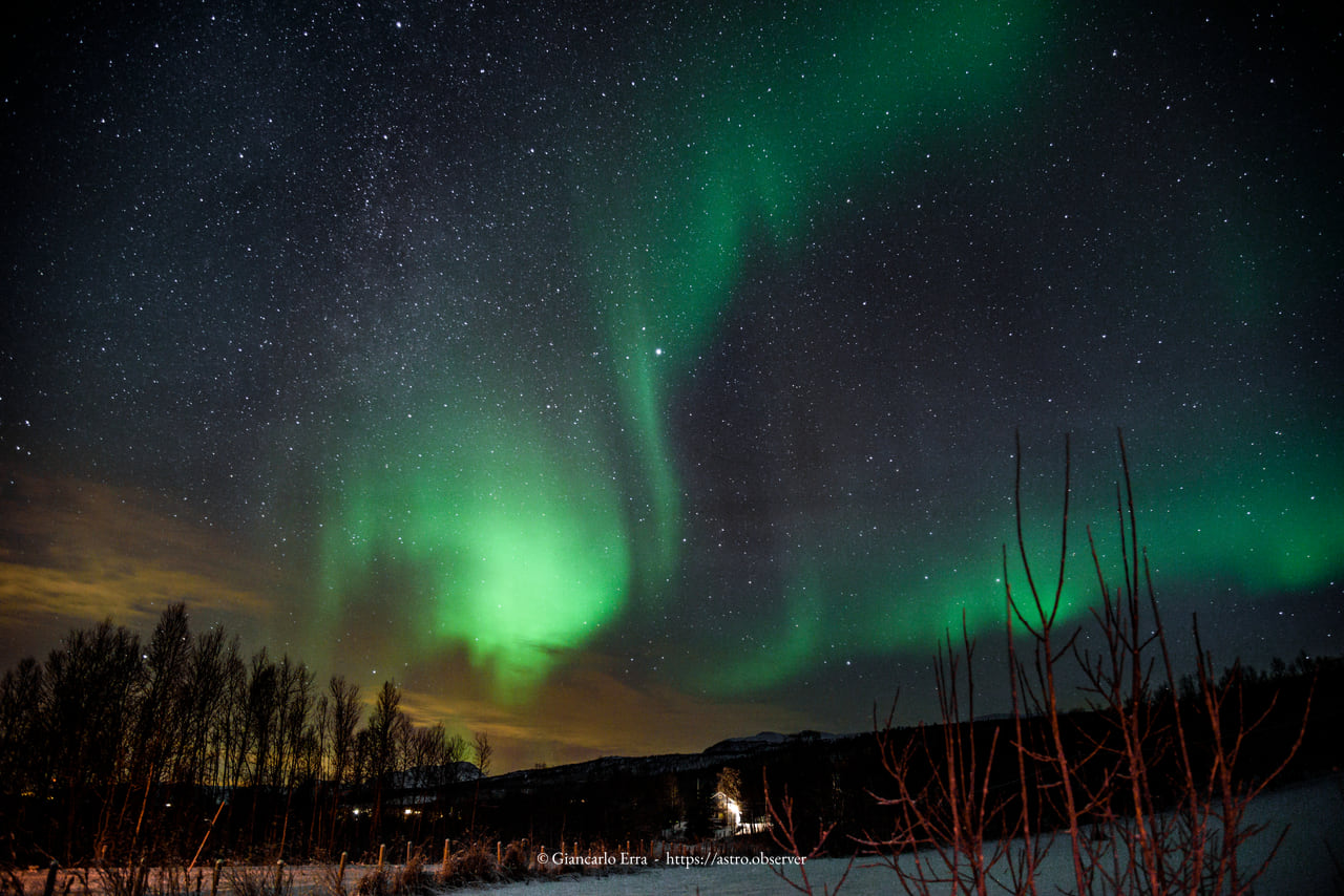 Northern Lights – Storsteinnes, Norway